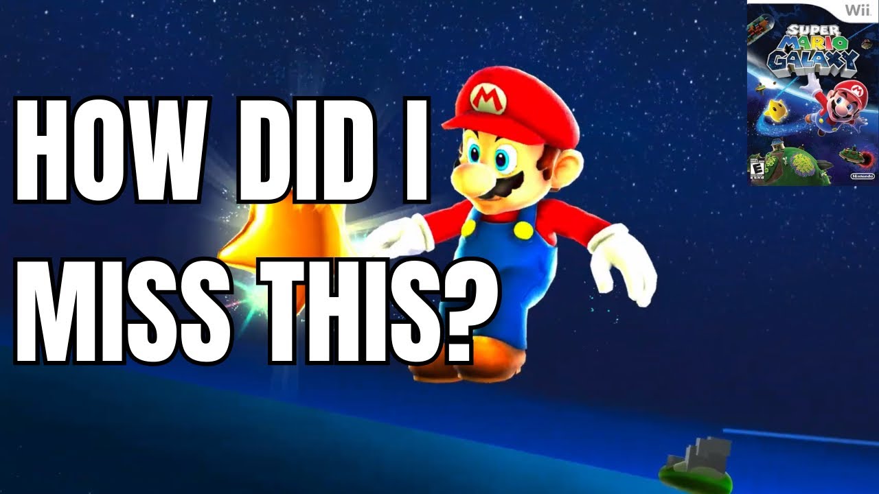 Я почти не играл в Super Mario Galaxy… Неужели я упустил шедевр?