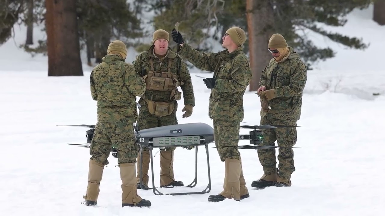 See How Logistics Marines Utilize Drones for Battlefield Supply Drops