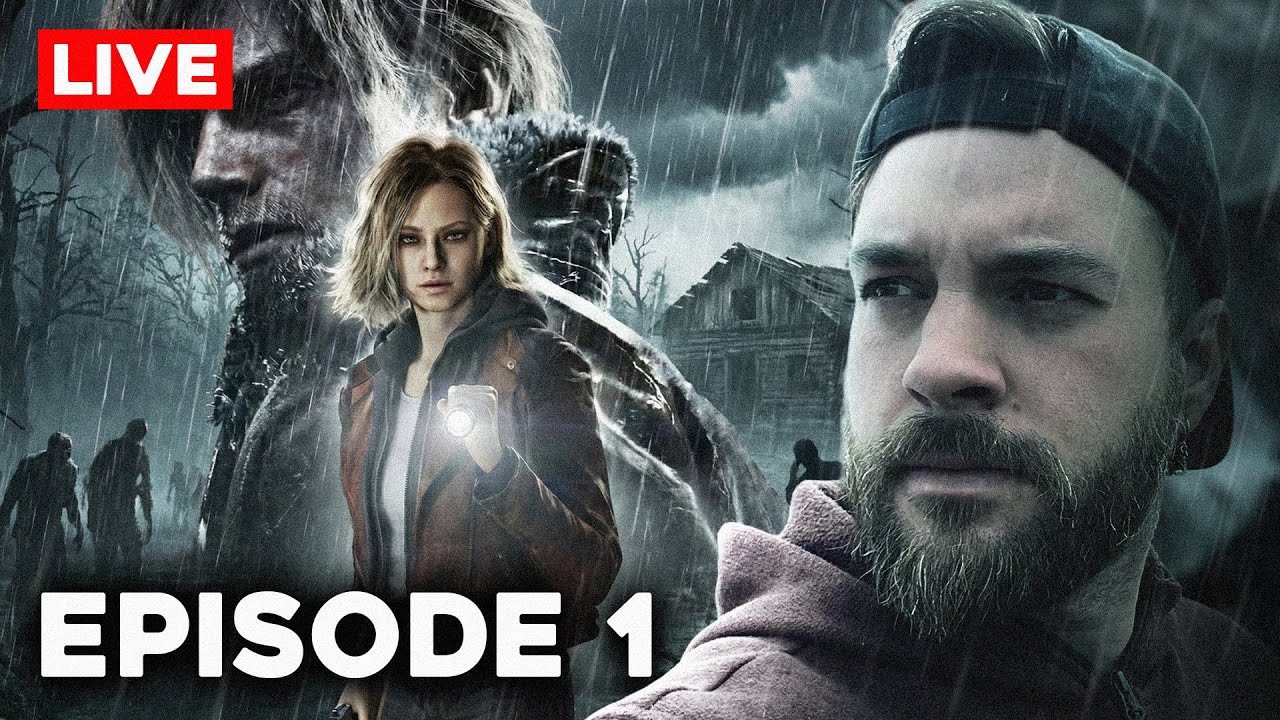 Snowy Vanlife Gaming & Camping LIVE STREAM (RESIDENT EVIL: REQUIEM EPISODE 1)