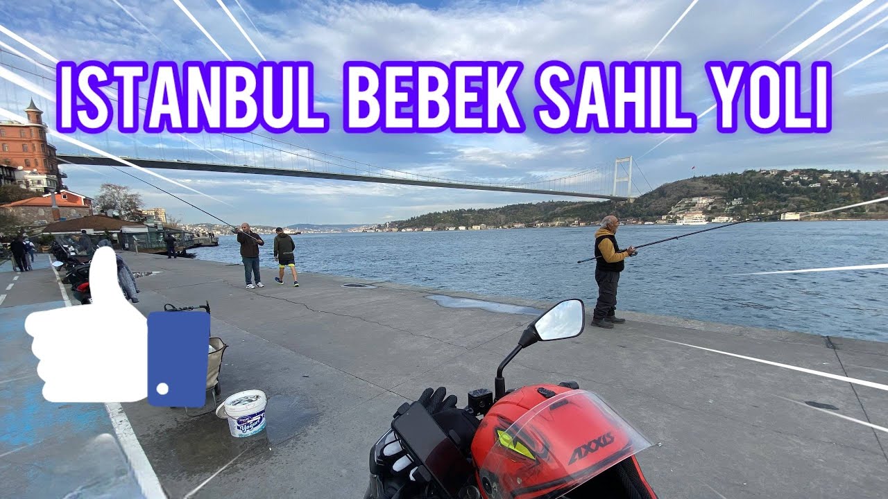 #istanbul #bebek sahil  moto bilan sayir