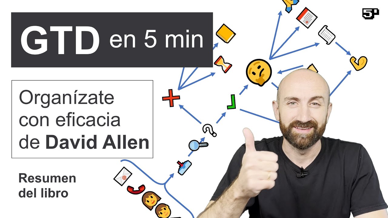 GTD en 5 minutos. Mejora tu productividad. Resumen del libro Organ&iacute;zate con eficacia de David Allen