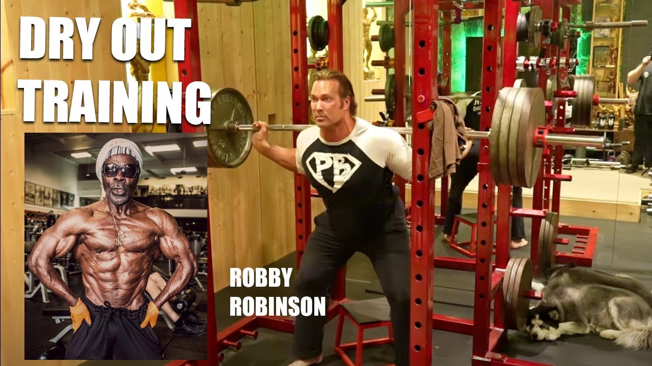 Dry Out Week Leg Training With Robby Robinson | Pre And Post Workout Meals