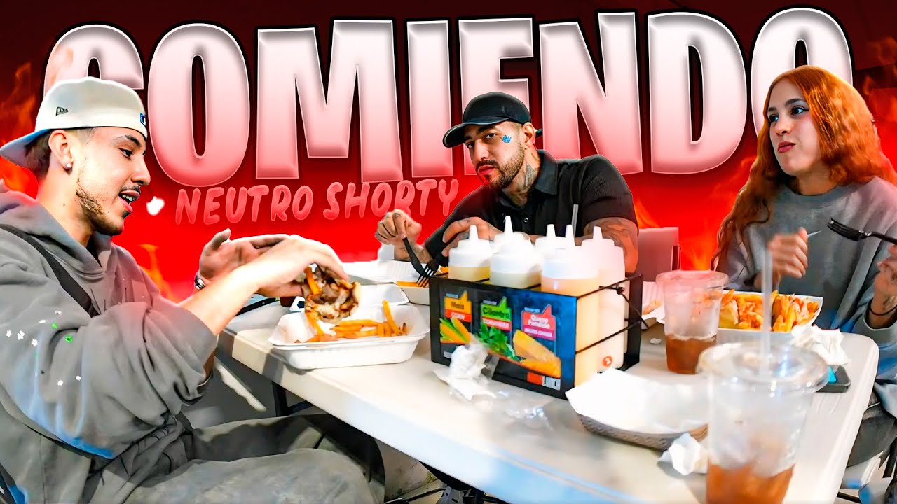 LOS TALENTOS OCULTOS DE NEUTRO SHORTY 😱 comiendo con neutro y su mujer🍴🍴| Samulx