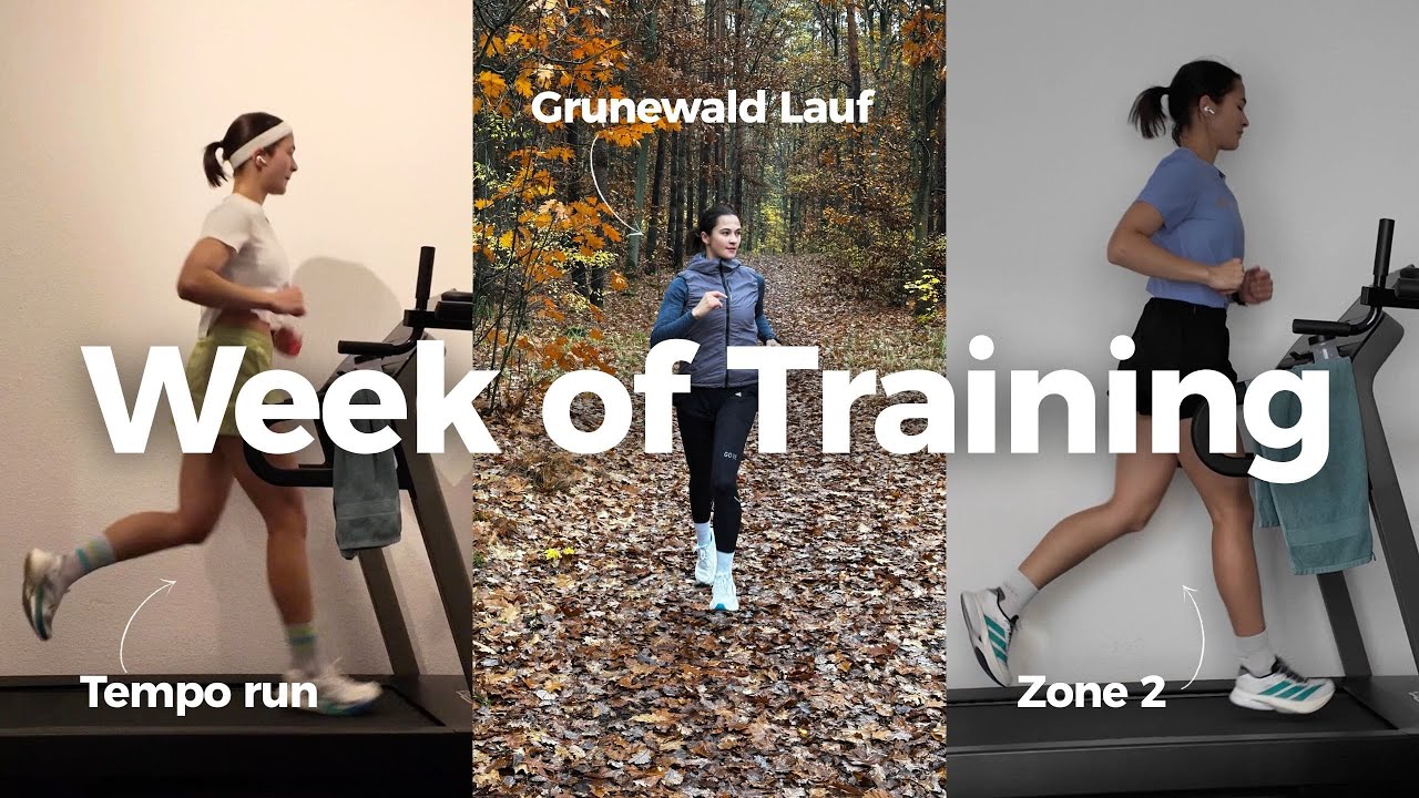 Week of Training⎜Schlafmangel, Laufen im (Grune-) Wald & Tempo Run