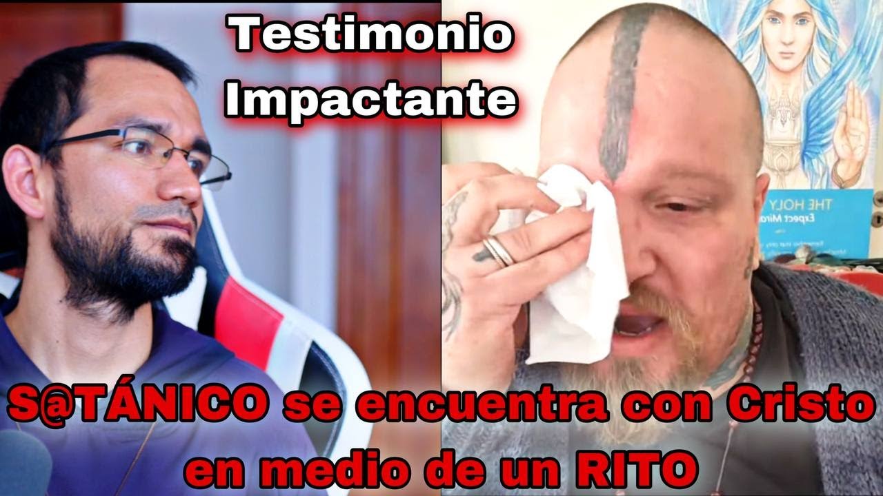 🔺Testimonio de Satánico Riaan Swiegelaar en español👉 Se encuentra con Cristo en Ritual!