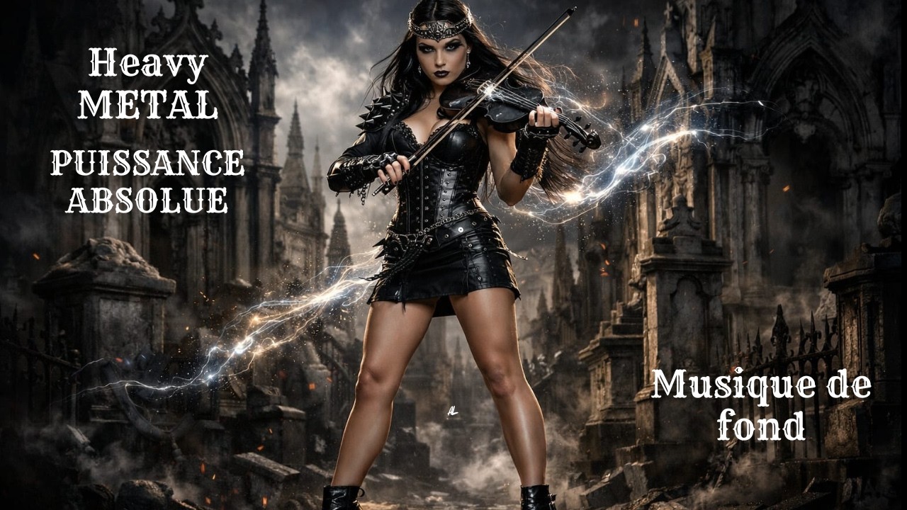 MUSIQUE DE FOND GAMING  OST ULTIME METAL WOMAN 🎻🔥 (Elden Ring, Dark Souls & Epic Metal)