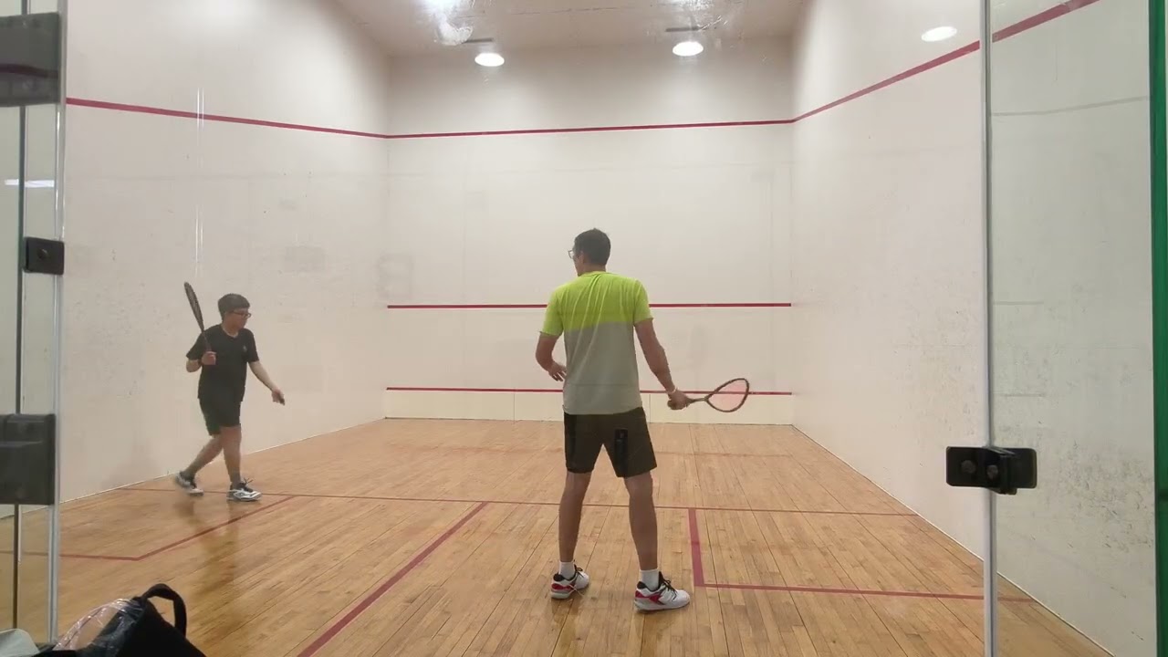 20260203 Banqiao Squash Self Training/板橋スカッシュ自主トレ