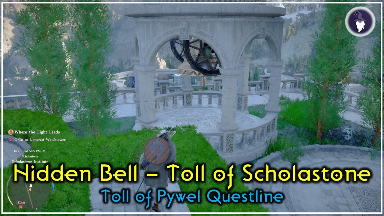 CRIMSON DESERT | HIDDEN BELL IN SCHOLASTONE [TOLL OF SCHOLASTONE - TOLL OF PYWEL QUESTLINE]