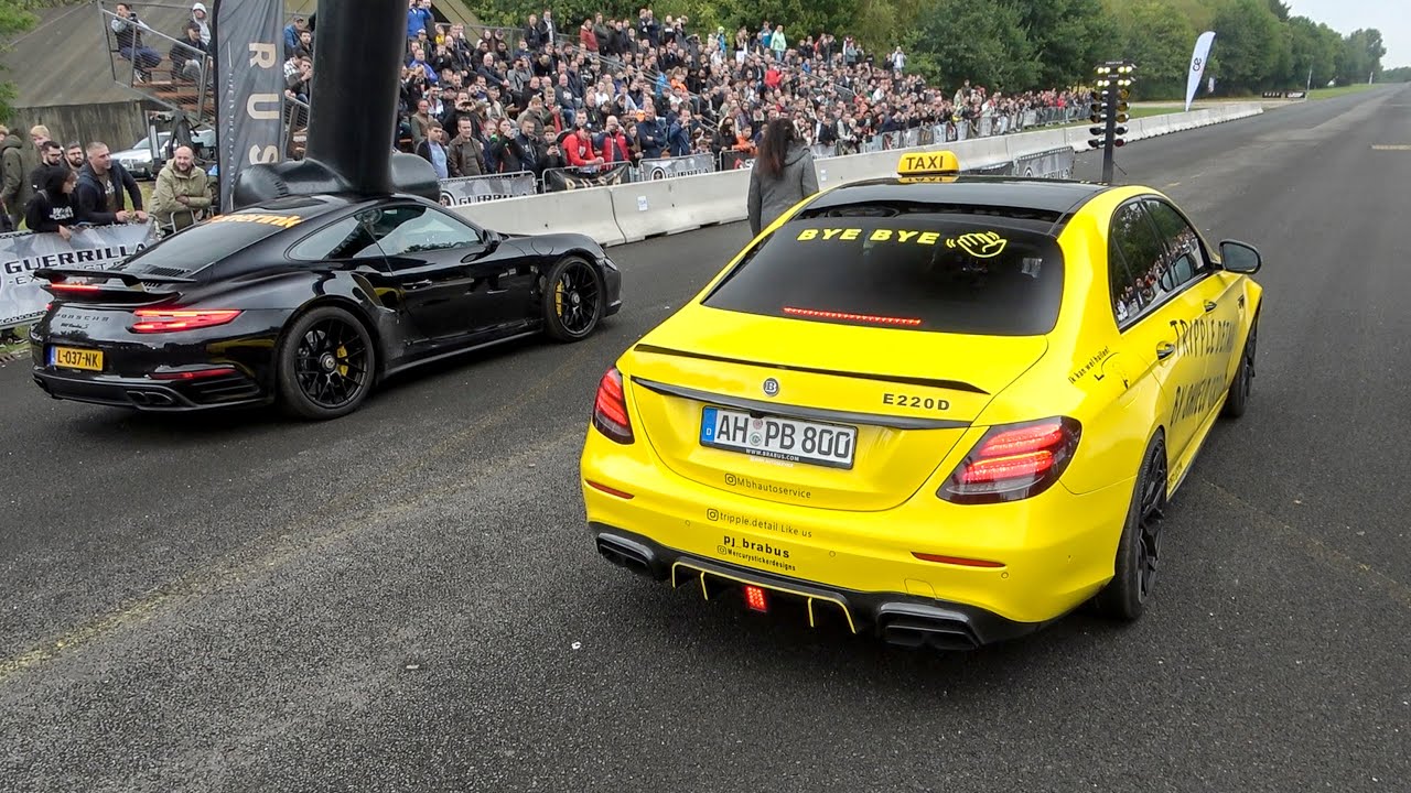 BRABUS 800 E63 S Sedan 4.0L V8 BiTurbo VS. 750HP Stage 2+ Porsche 991 Turbo S MKII