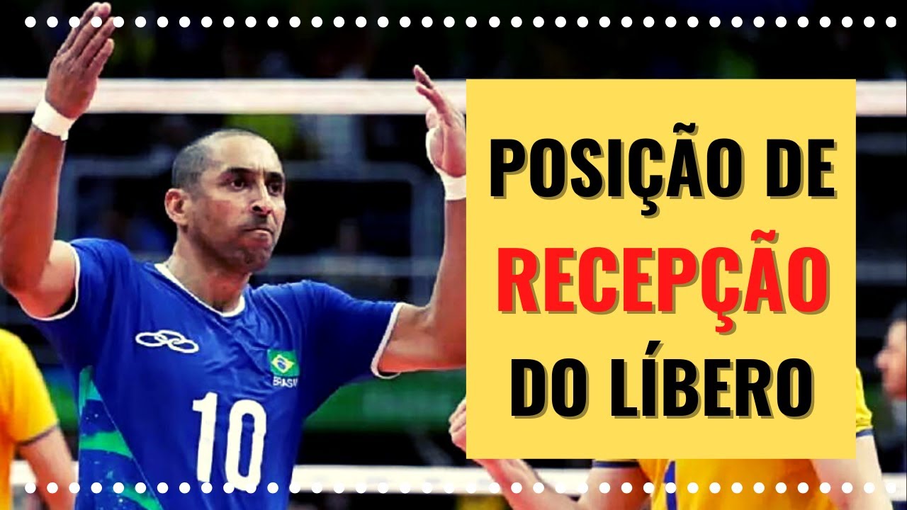 Posição de Recepção do LÍBERO no Voleibol