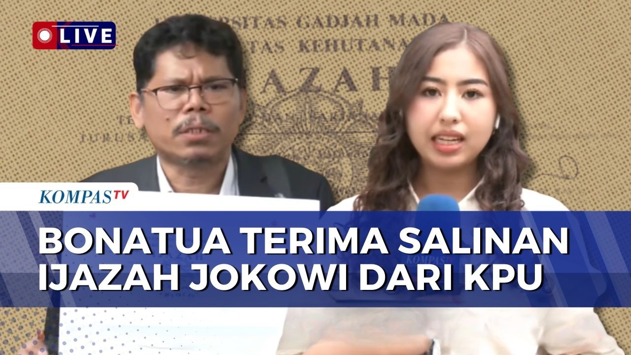 Bonatua Silalahi Terima Salinan Ijazah Jokowi dari KPU: Ini Data Sekunder Tapi Belum Teruji