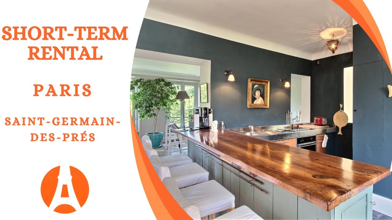 Short-Term Rental in Paris, 2 Bedroom on Boulevard Saint-Germain - 5201