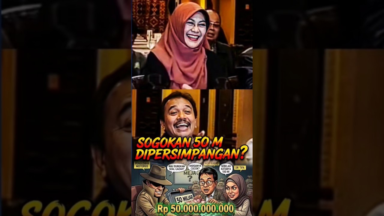 DR. TIFA DITAWAR 50 MILIAR! SOSOK MISTERIUS MINTA DIAM SOAL IJAZAH? 😱 #doktertifa #roysuryo