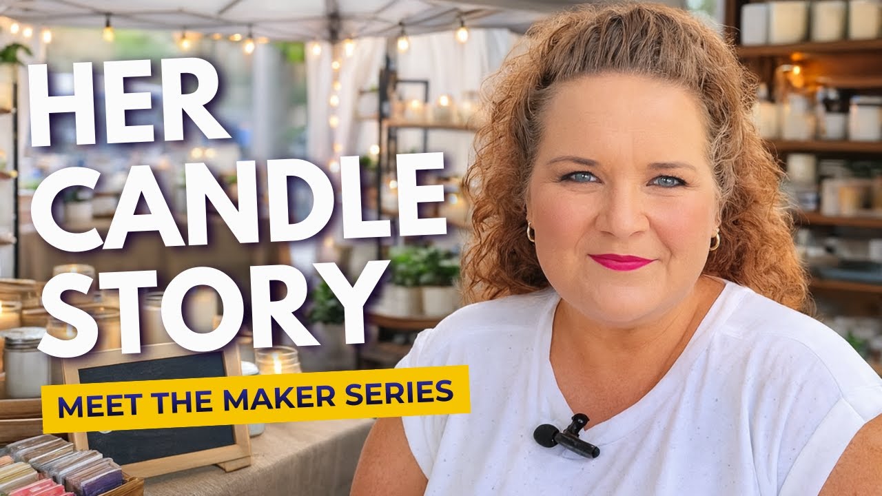 Small Business Spotlight on a Local Candle Artisan | Meet the Maker Series