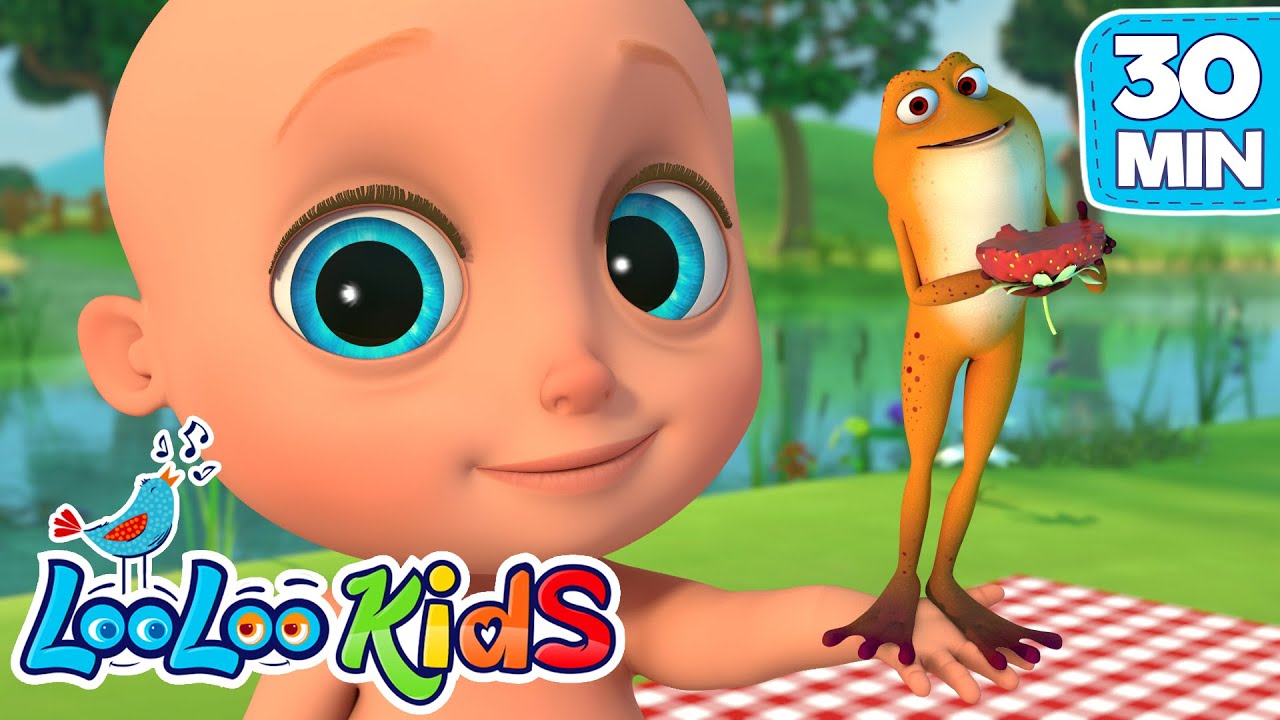 🐸The Little Green Frog - S3EP22 Kindergarten Fun Highlights Compilation - LooLoo Kids