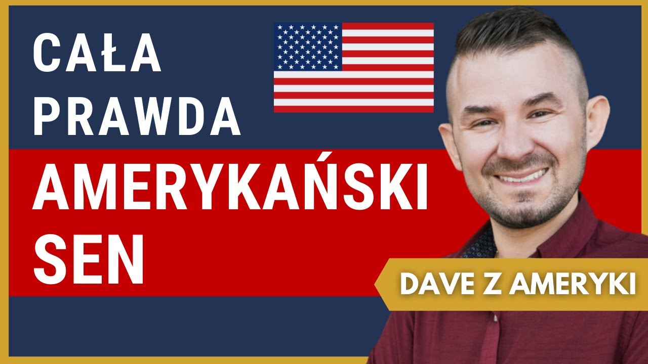 Ile ZARABIA się w USA i jak się tam ŻYJE? Gospodarka i Amerykański SEN – Dave z Ameryki | 145