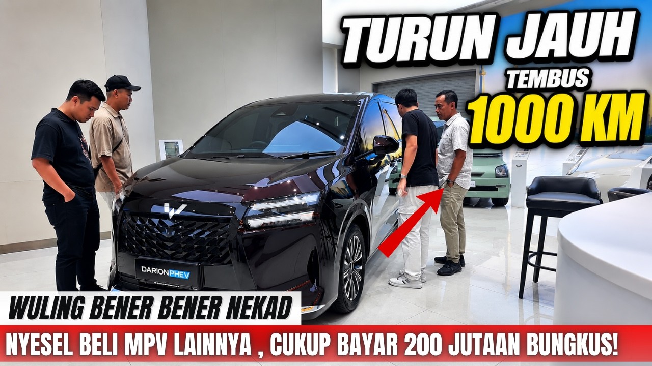 WULING DARION BIKIN SYOK‼️ HARGANYA TURUN SEGILA INI‼️JARAK TEMPUH 1000 KM MURAH ⁉️