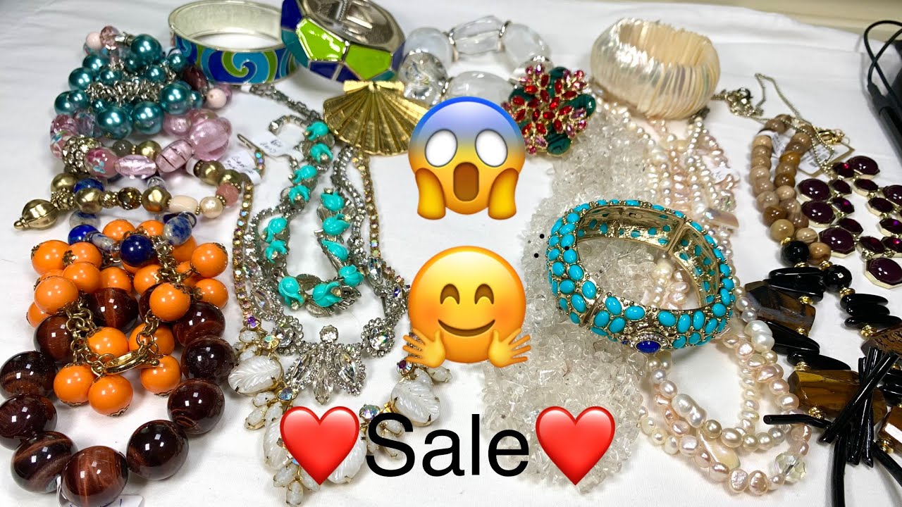 🎉Jewelry Pop Up Sale! WEISS! Gems! Pearls! Sale & More! Ep2 #jewelryunboxing