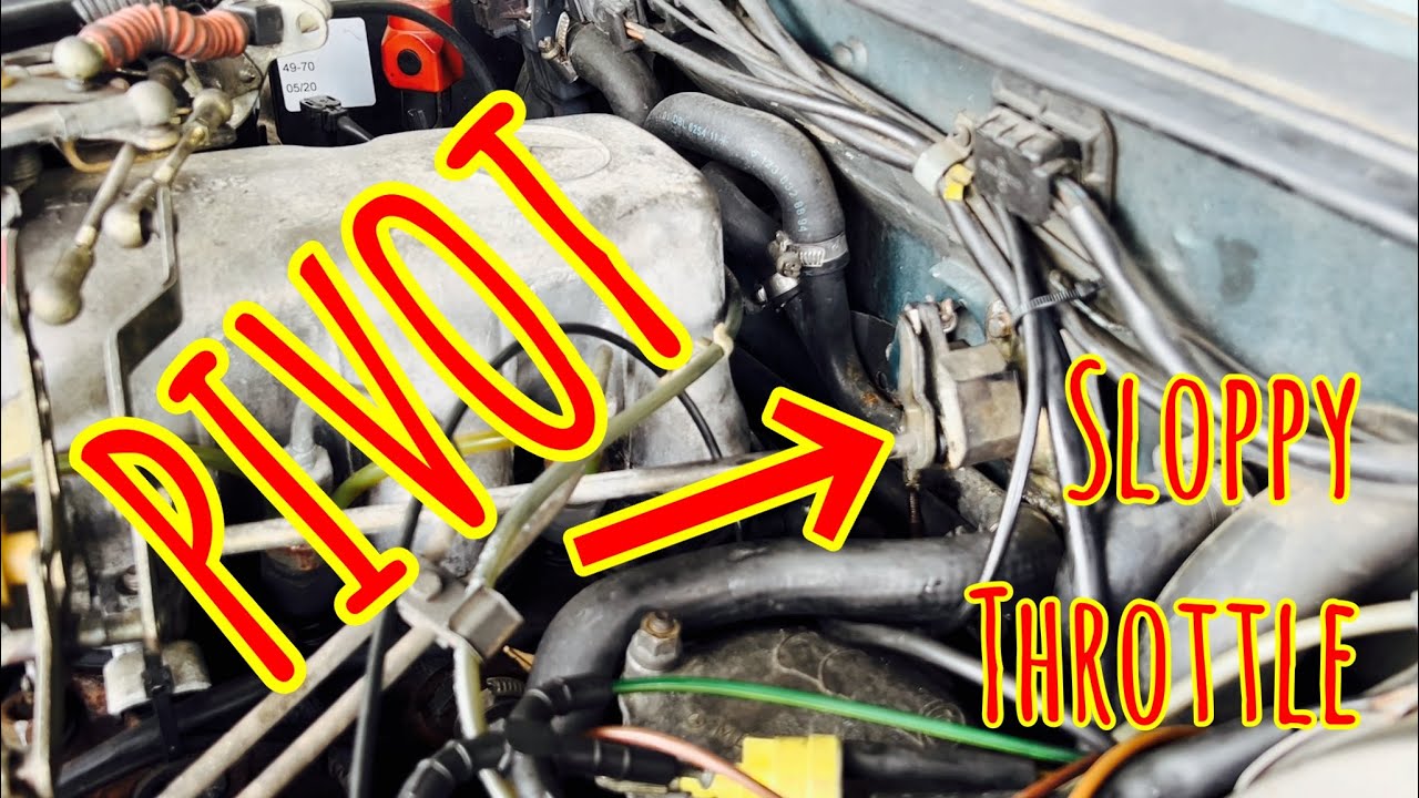W123 Mercedes Throttle Pivot Mount Replacement