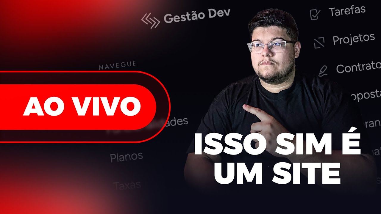 CRIANDO SITE INSTITUCIONAL DO GESTÃO DEV
