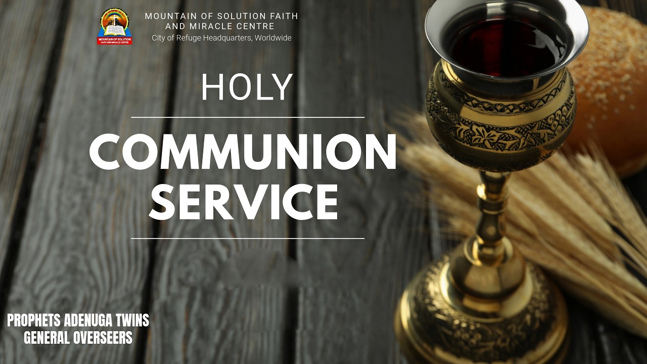 WELCOME TO TODAY'S 1ST SUNDAY HOLY COMMUNION SERVICE  || 1ST MARCH, 2026