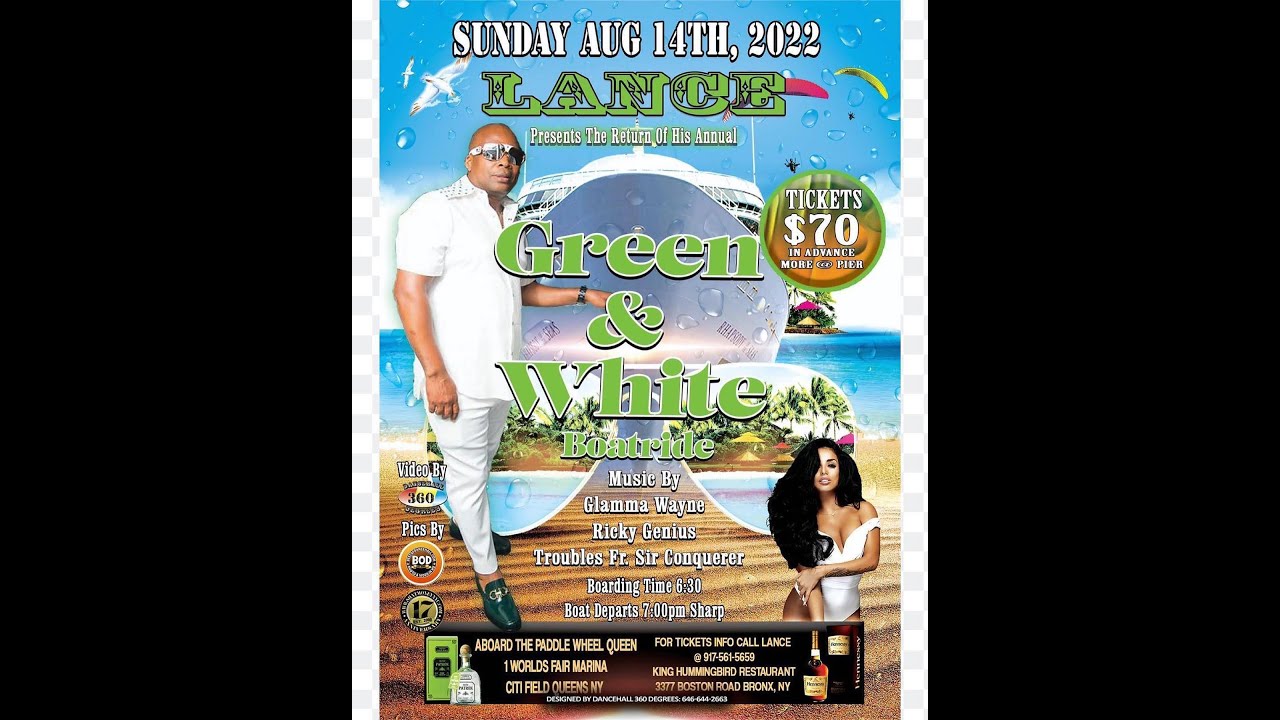 Lance Presents His Annual Green & White Boatride 2022