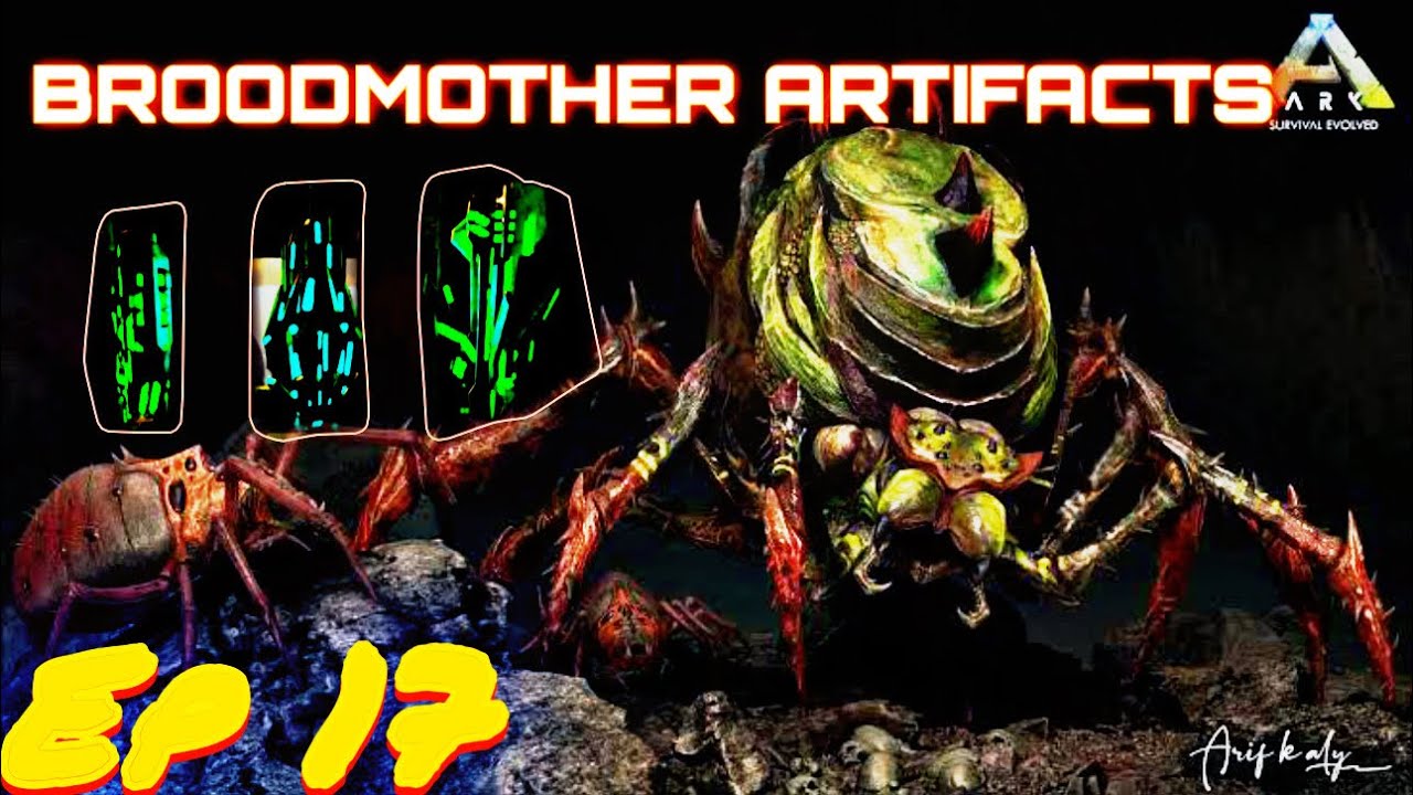 Broodmother Artifacts cave||ark ultimate mobile Edition Ep17 || #ark #arkmobileindian #arkmobile