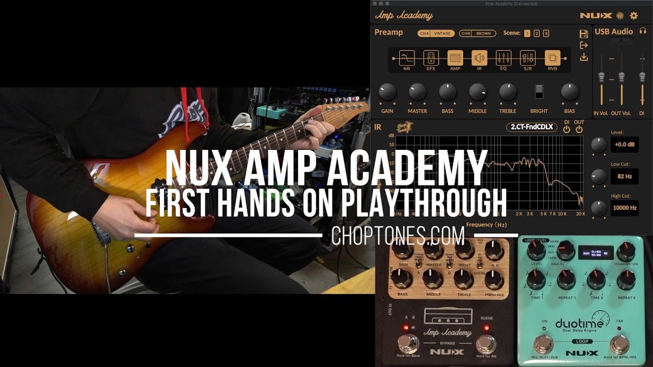 NUX Amp Academy | First Hands On Playthrough