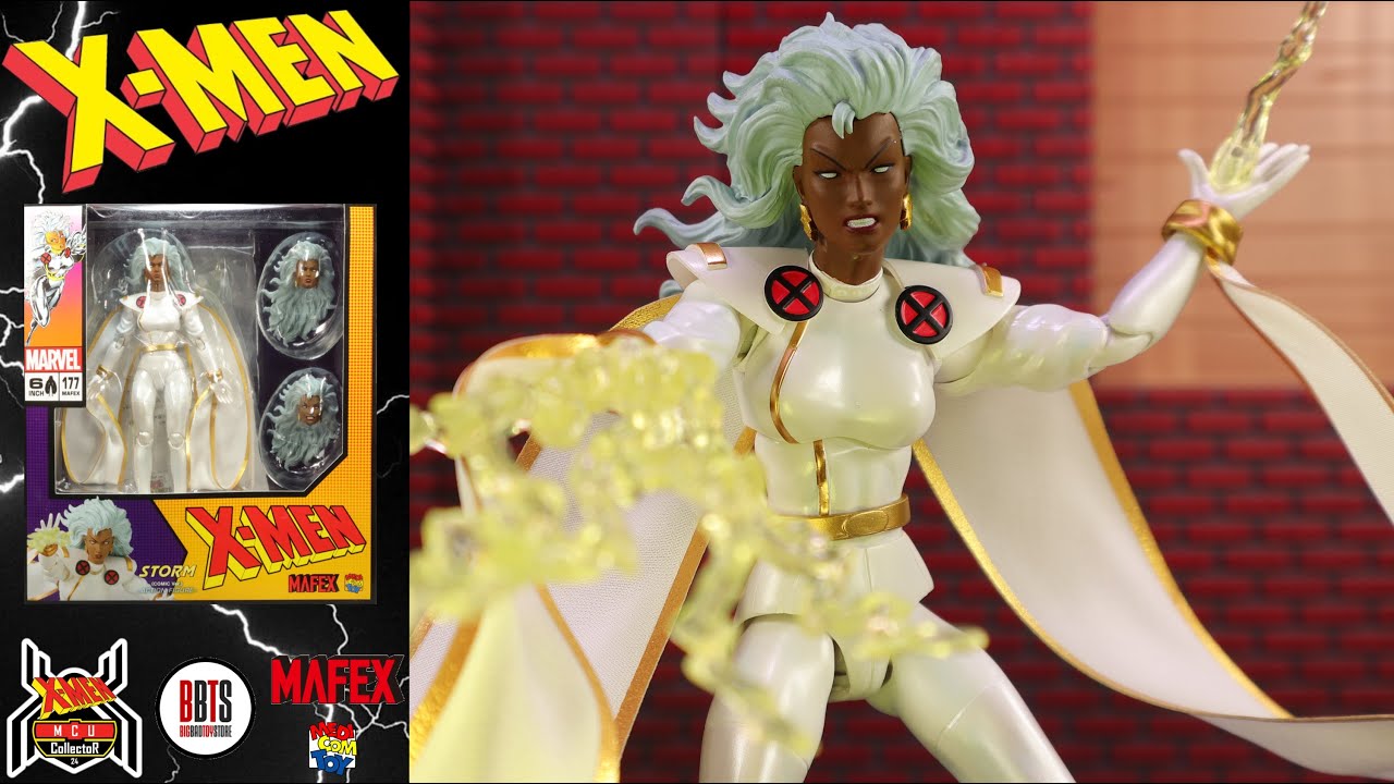 Mafex Marvel X-Men STORM Ororo Munroe No. 177 Comic Figure Review