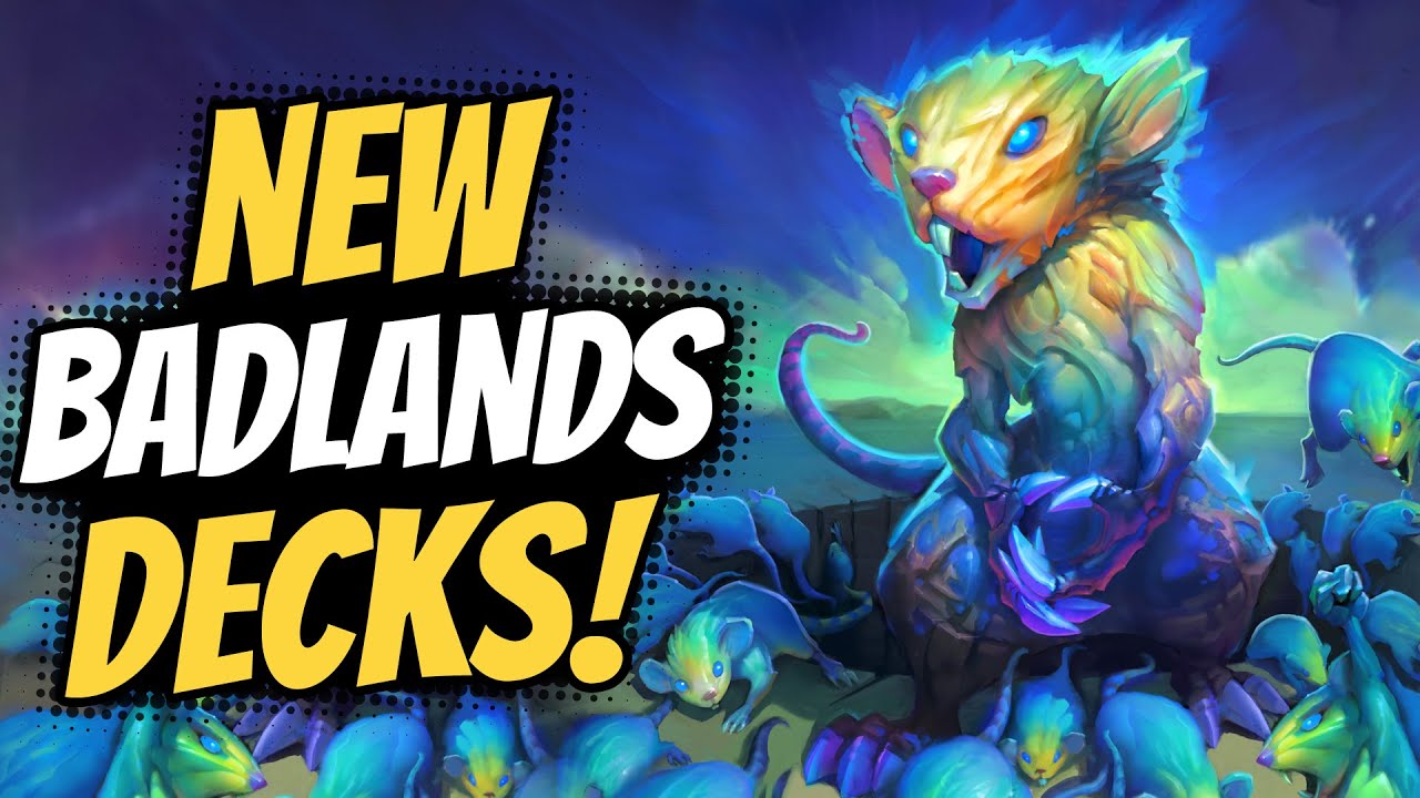 Insane Badlands Decks! Treasure Thief Rogue! Infinite Dragon Druid! | Hearthstone