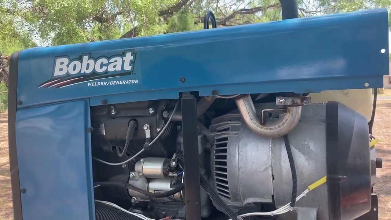 Замена аккумулятора Miller Bobcat 250