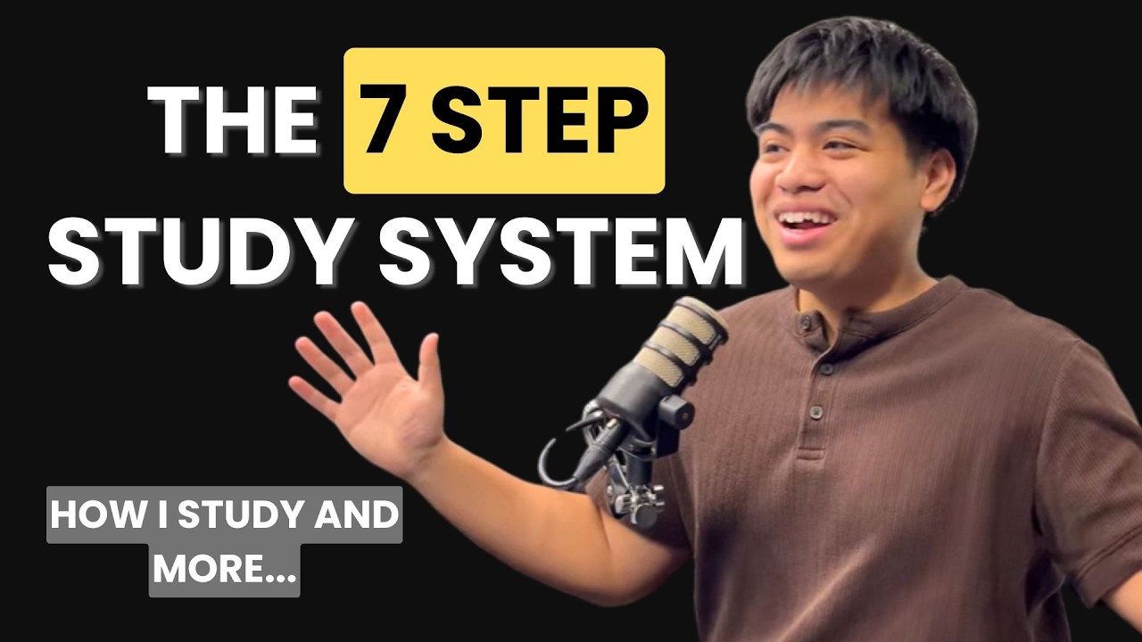 My Study System as a 5th Year Engineering Student | 7 Step Study System (EFR Podcast Ep 3)