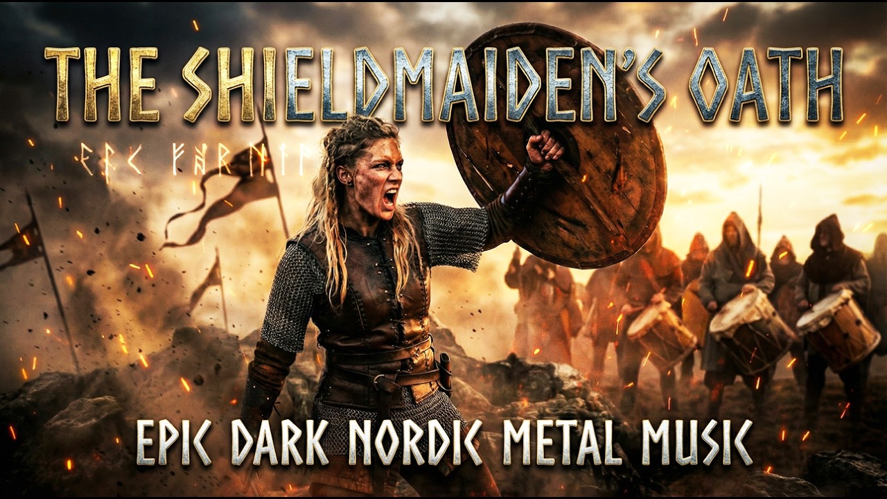 THE SHIELDMAIDEN'S OATH | Epic Nordic Folk Anthem (Powerful Female Viking Warrior Music)