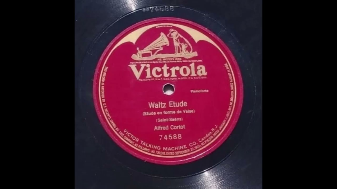 Waltz Etude - Alfred Cortot