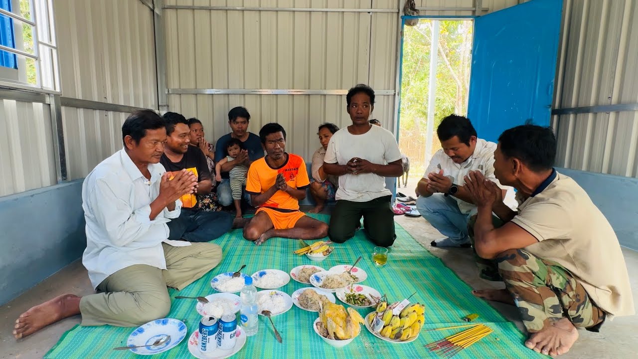 EP3120 សែនផ្ទះថ្មីប្រគល់ជូនពូសារិន