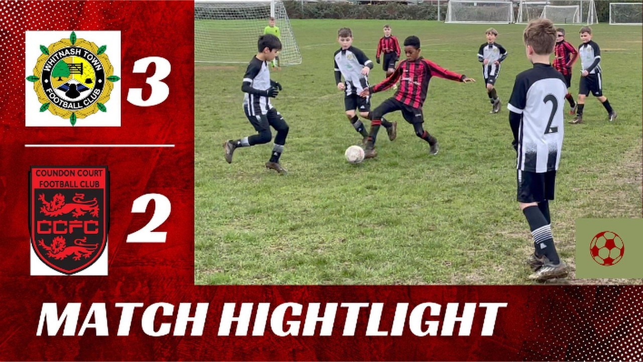 “INTENSE U9 BATTLE! ⚽ Coundon Court Black U9 vs Whitnash Town FC U9 | What a Game!”
