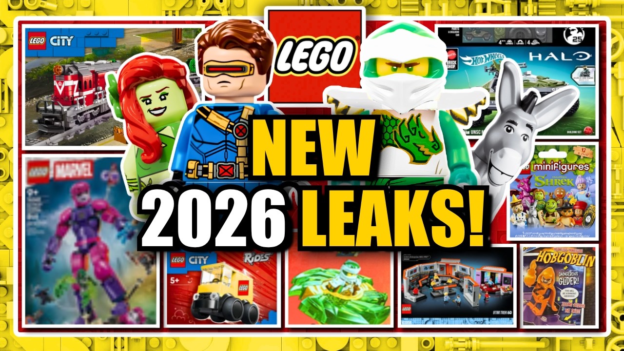НОВЫЕ УТЕЧКИ LEGO! Ninjago, City, Marvel, Wednesday и МНОГОЕ ДРУГОЕ!