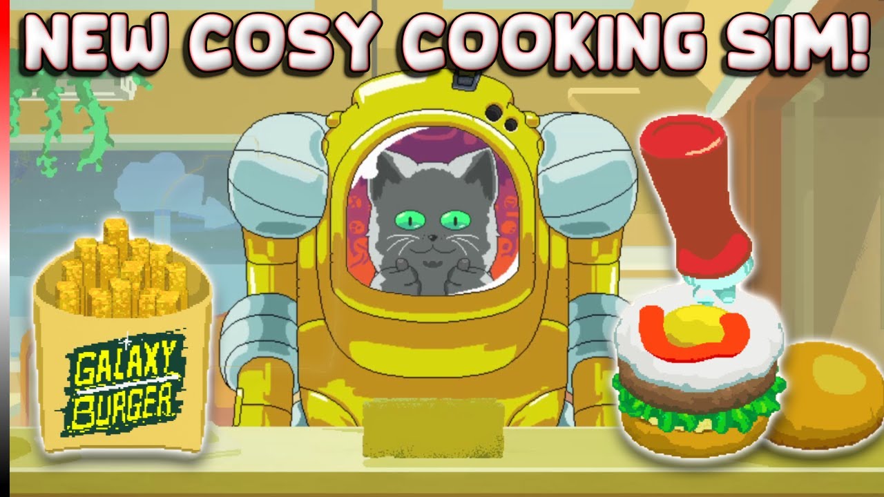 The most CHILL Cooking Sim ever (Galaxy Burger)