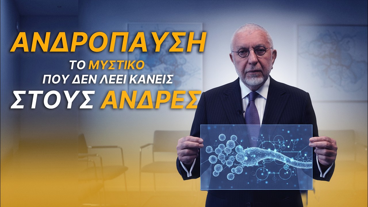 ΑΝΔΡΟΠΑΥΣΗ | ΤΟ ΜΥΣΤΙΚΟ ΠΟΥ ΔΕΝ ΛΕΕΙ ΚΑΝΕΙΣ ΣΤΟΥΣ ΑΝΔΡΕΣ! #andrology