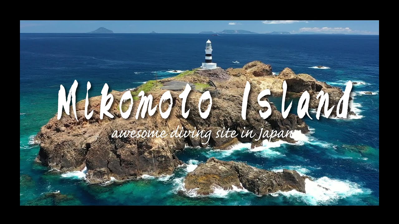 Mikomoto Island, awesome diving site in Japan