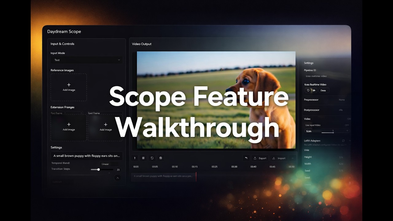 Scope Features Walkthrough