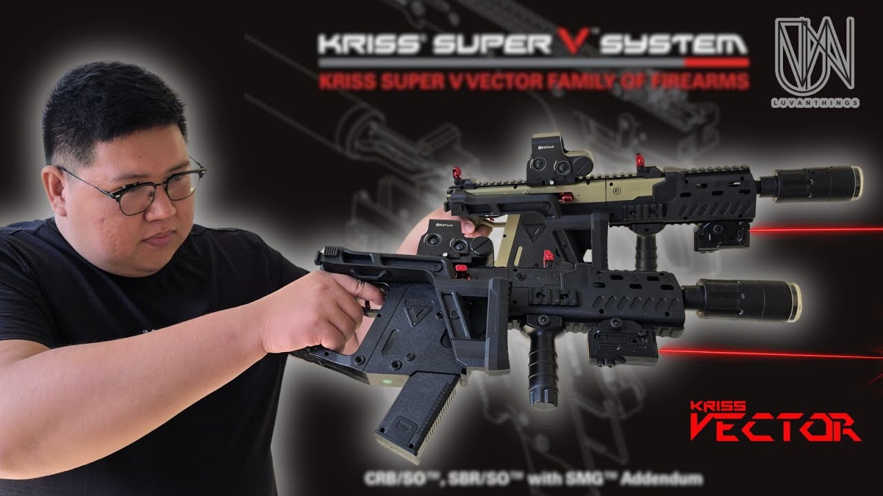 Kriss Vector CRB Gel Blaster, Heavy duty ⁉️ Recoil Blowback #gelblaster #wgb #wgg #krissvector 