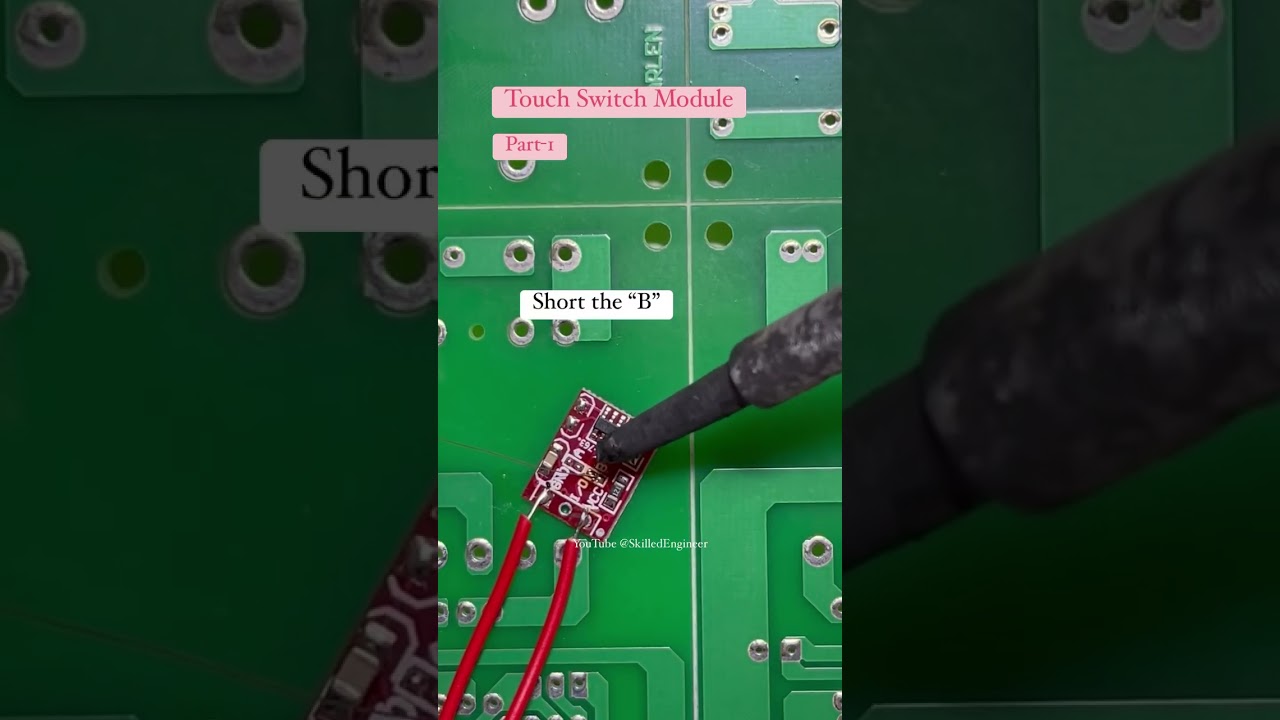 Touch Switch #electronics #diyelectronics #touchswitch
