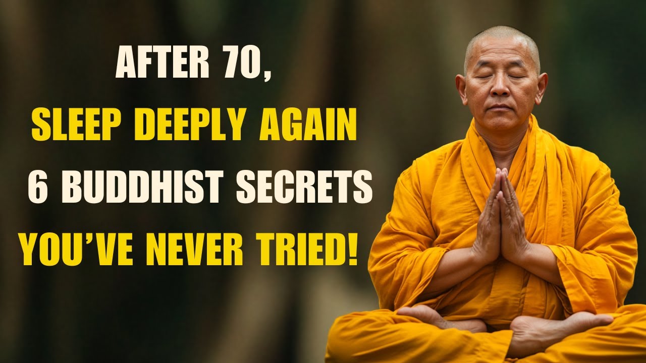 6 Buddhist Practices to Improve Sleep Quality After 70 &ndash; Rest Deeper, Live Healthier!