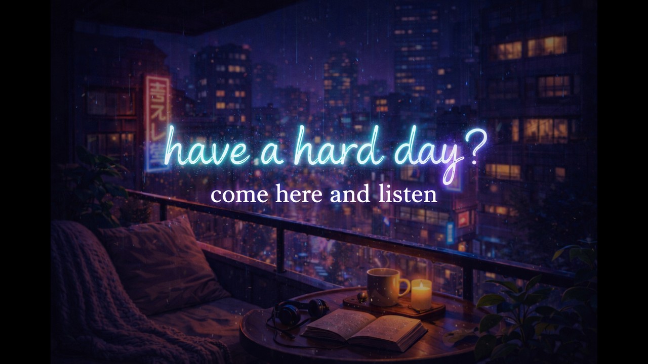🎶Rainy Neon Nights 🌧️ | Lo-Fi to Relax After a Hard Day