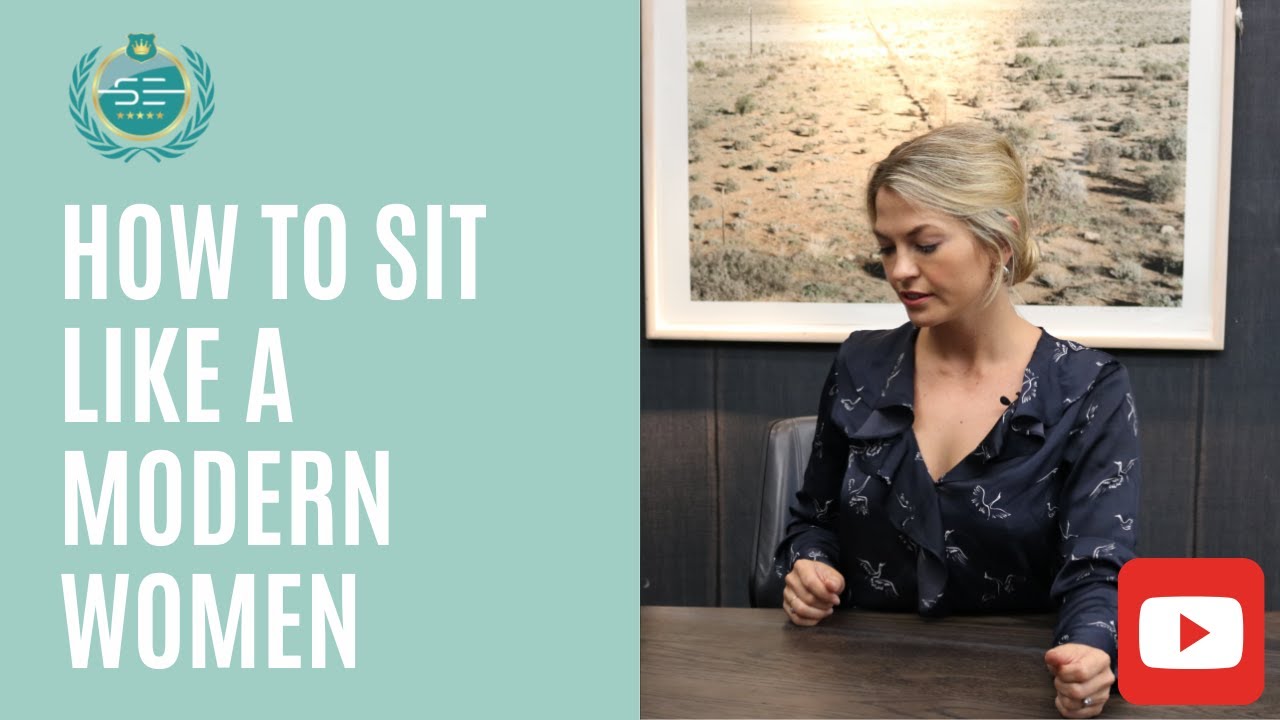 How To Sit like a Modern Lady