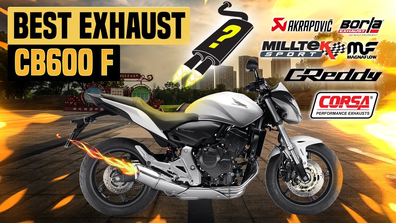 Honda CB600 F Hornet Exhaust Sound🔥 Akrapovic,Arrow,Delkevic,Dominator,GPR,Hurric,IXIL,Mivv,Scorpion