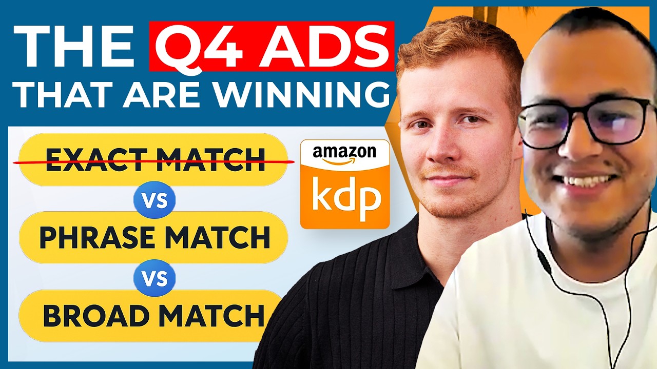 Amazon Ads: Exact Match Fails in Q4... Do This Instead (Amazon KDP)