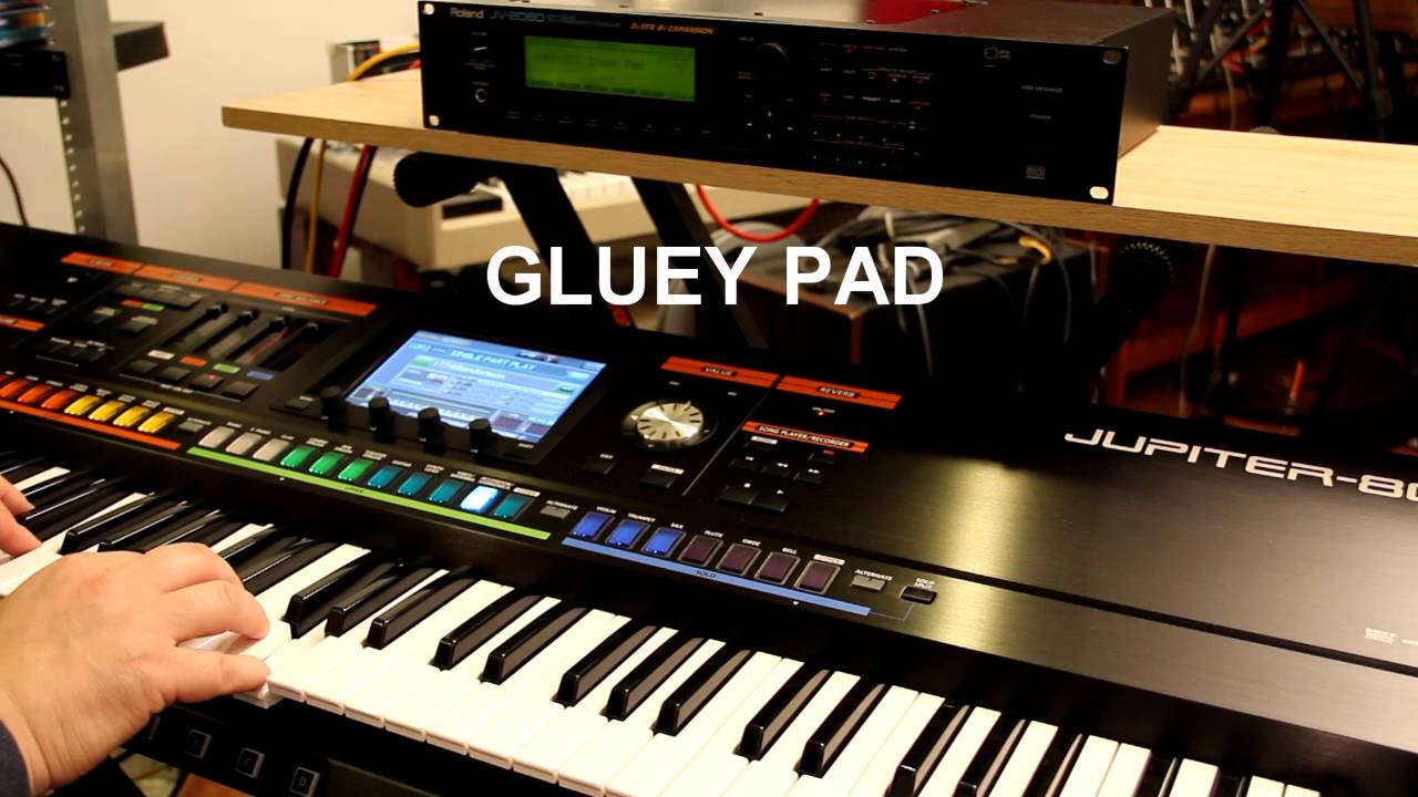 A few Roland JV-2080 soft pads