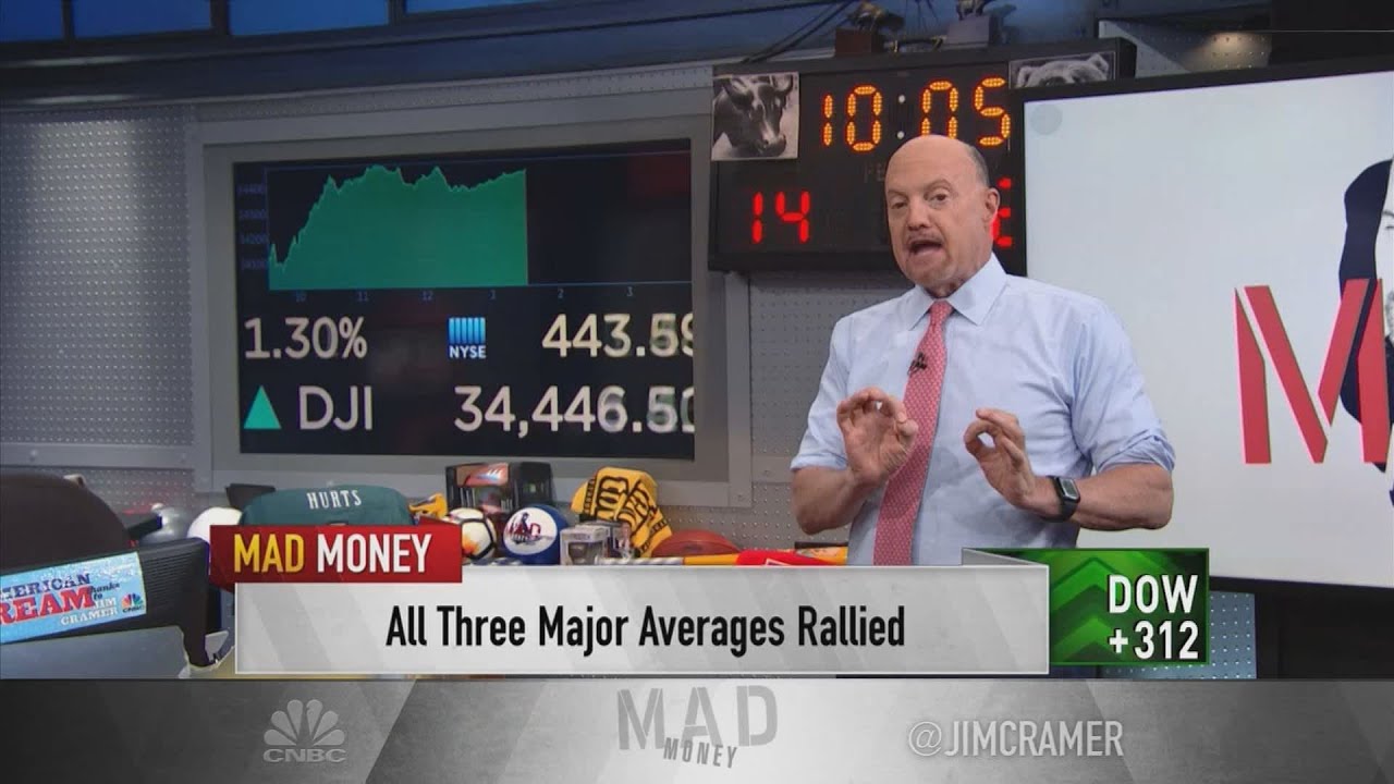 Jim Cramer analyzes Tuesday's stock market rally, encourages patience before jumping in to buy